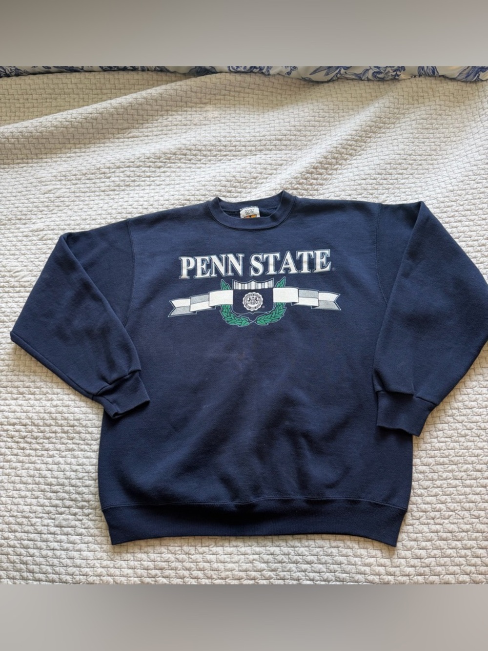 Vintage Penn State University 20/20 Sport College Crewneck Sweatshirt Size L